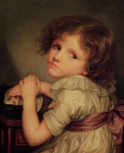 Bambino con una bambola